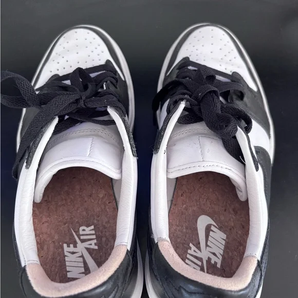 Nike Air Jordan 1 Elevate  low Panda Black and White shoes UNISEX size 8.5 - Picture 6 of 7